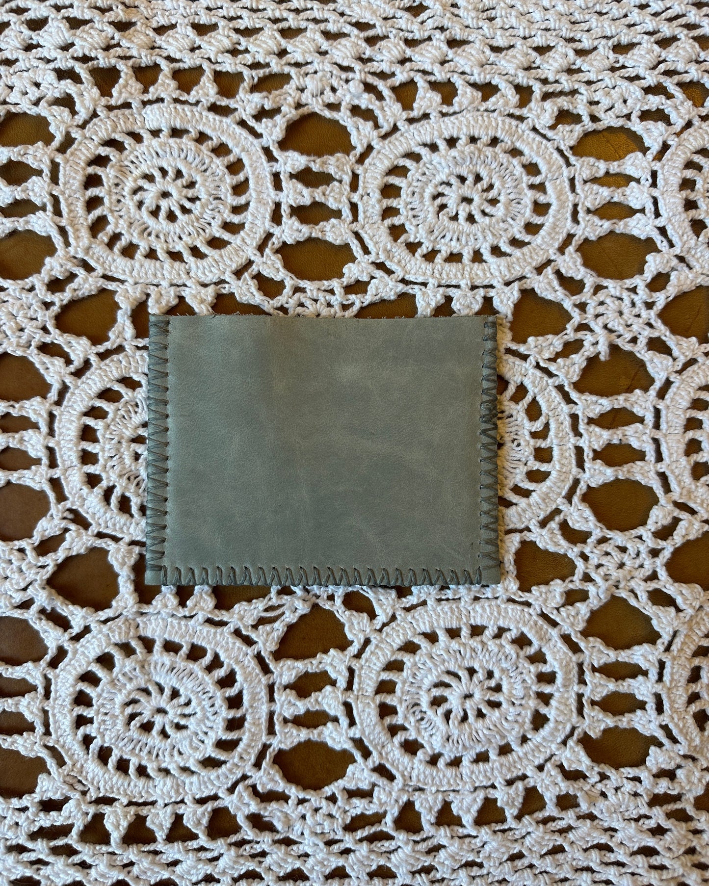 leather card holder