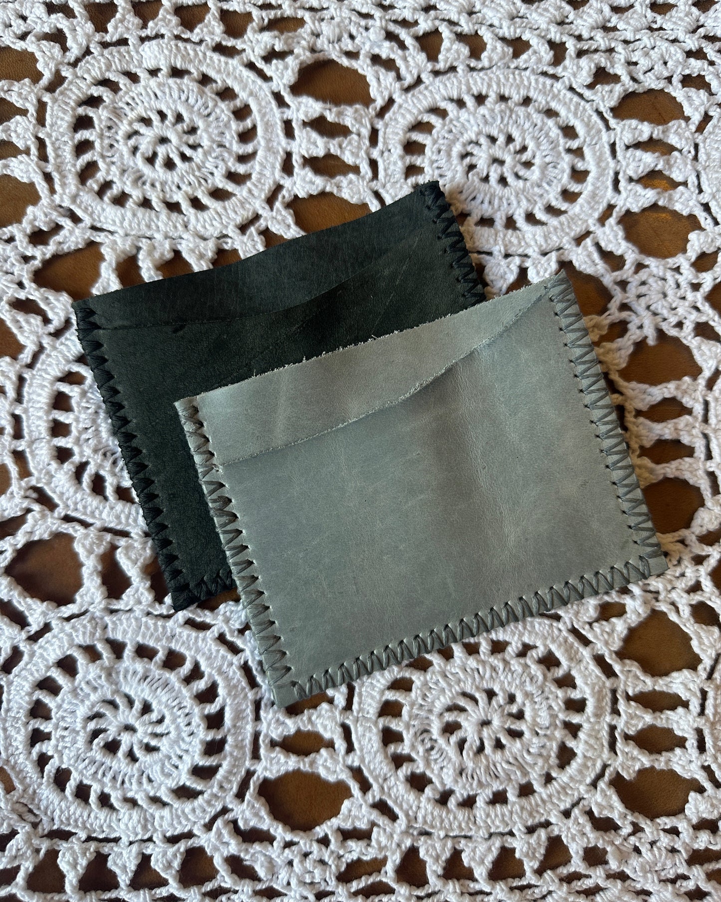 leather card holder