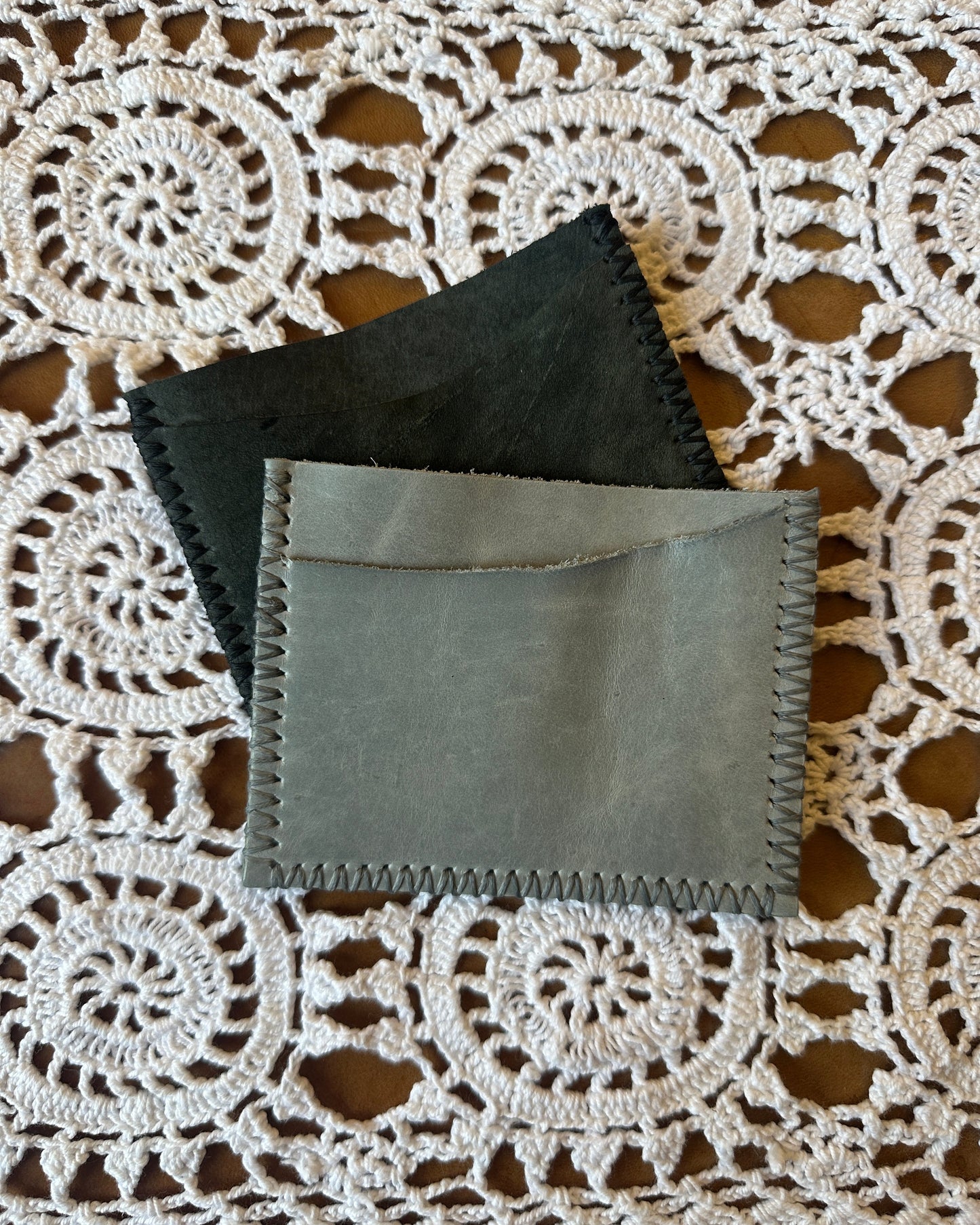 leather card holder