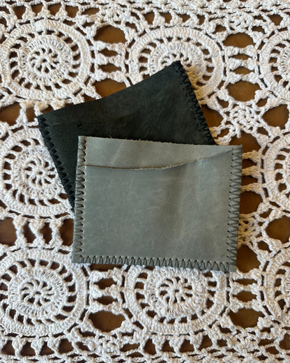 leather card holder