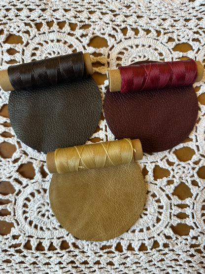 leather sunglasses case - customizable