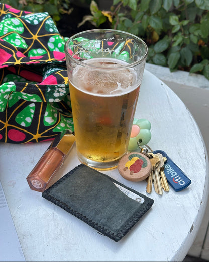 leather card holder