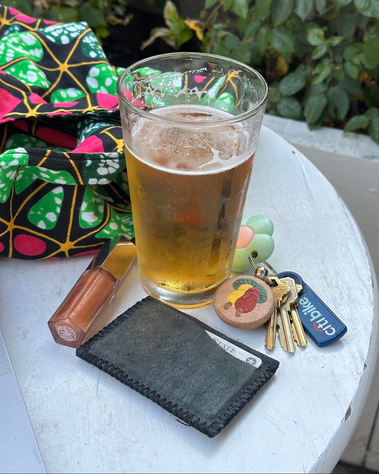leather card holder